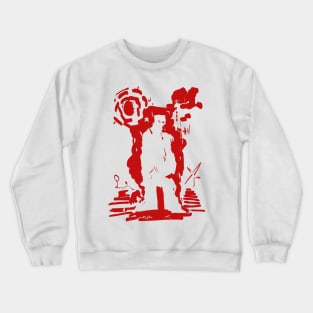 abstract streetart Crewneck Sweatshirt